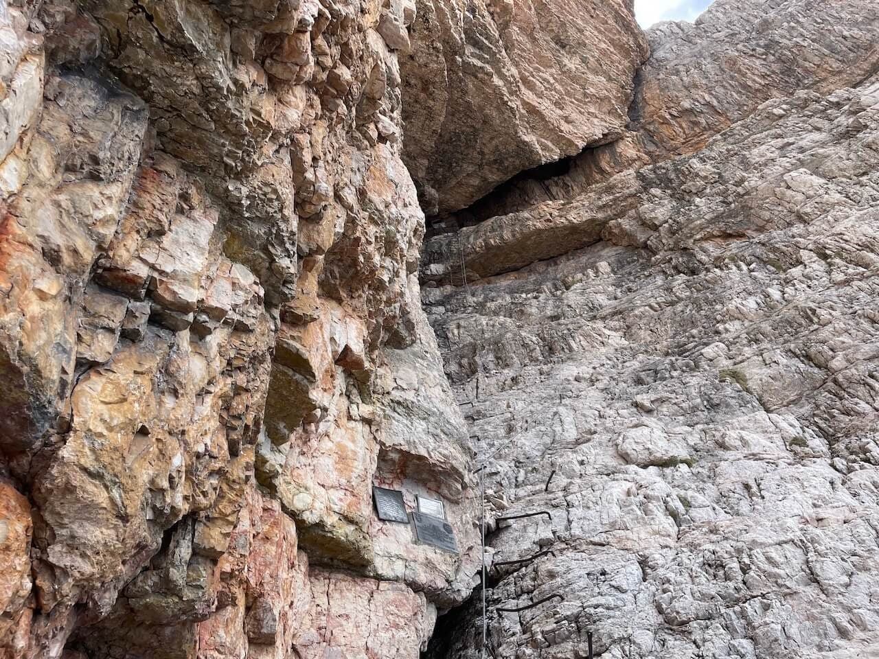 Giovanni Lipella: via ferrata on Tofana di Rozes · 8