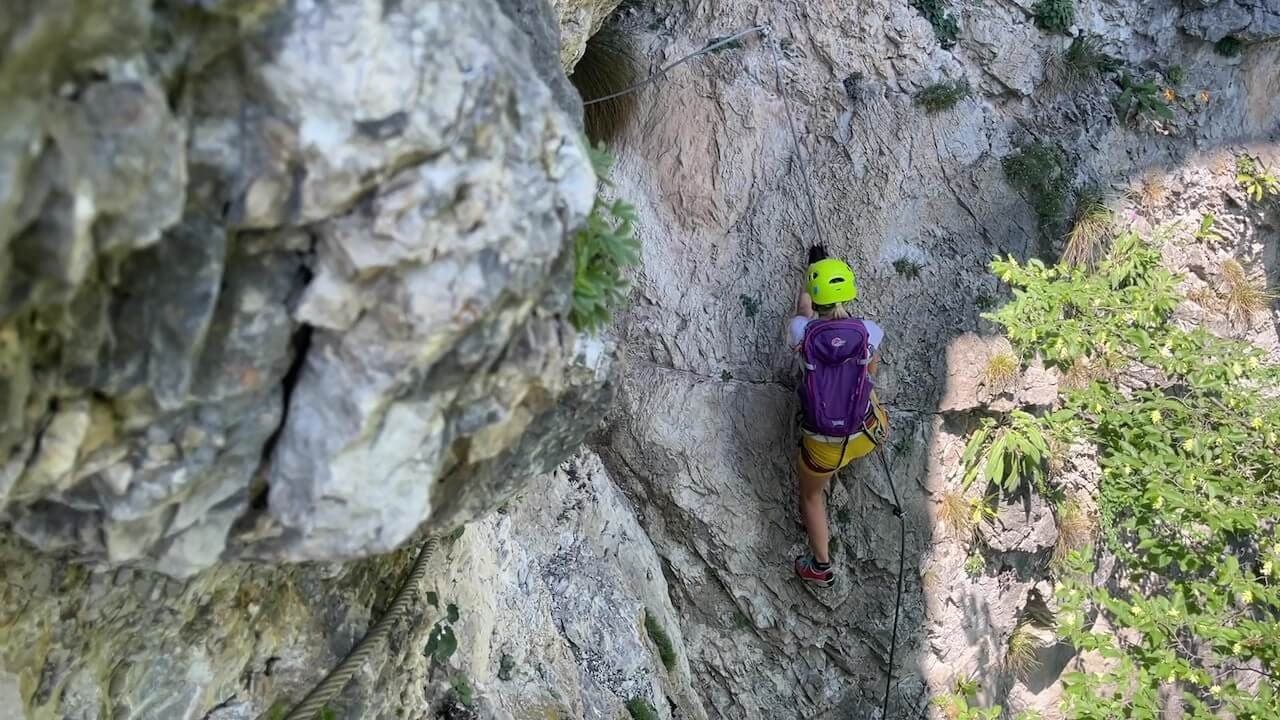 Caspai via ferrata · 6