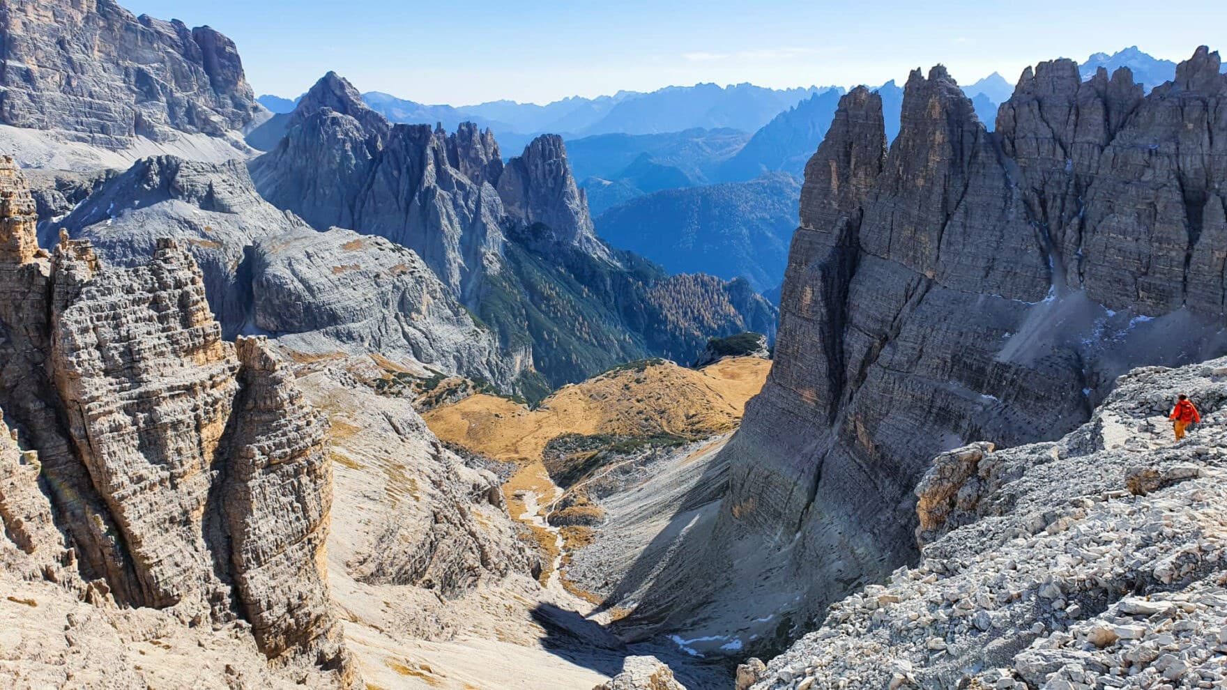 Monte Paterno: via ferrata beside the Tre Cime · 6