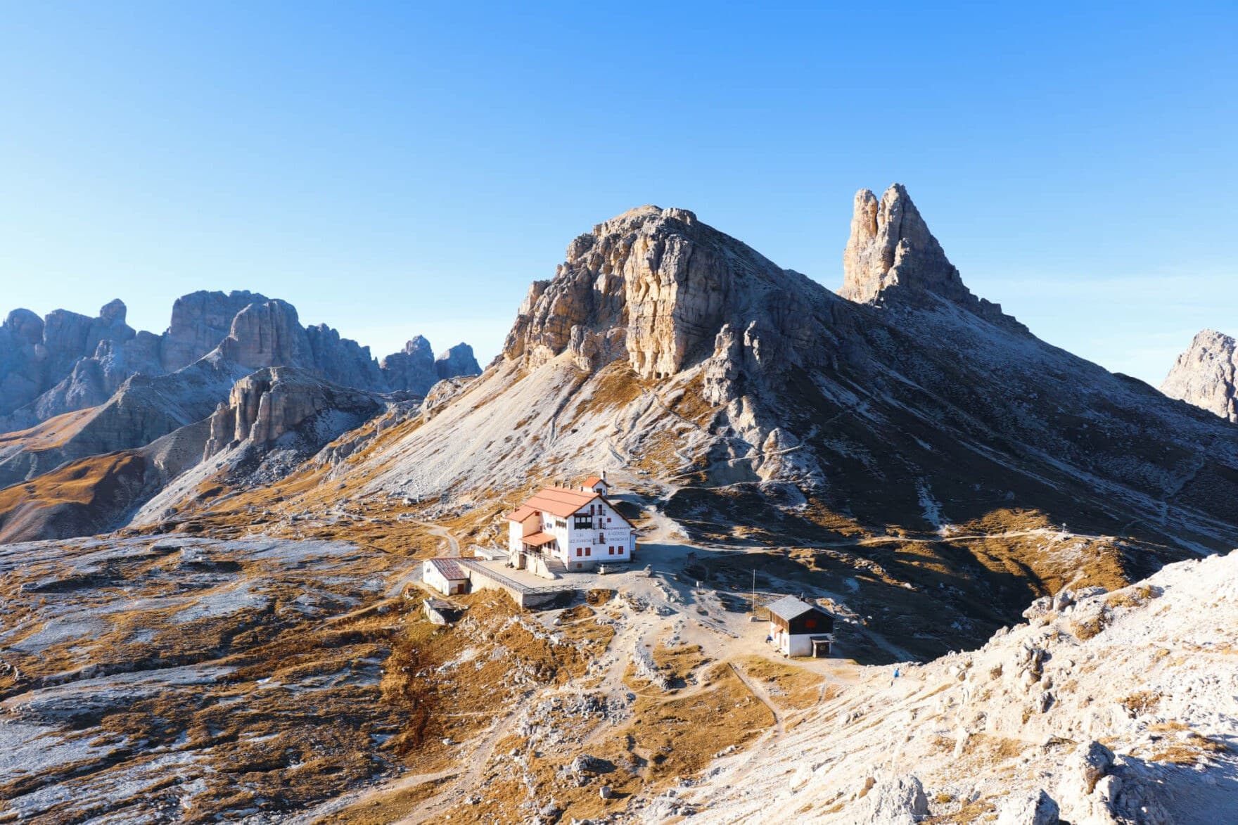 Monte Paterno: via ferrata beside the Tre Cime · 7