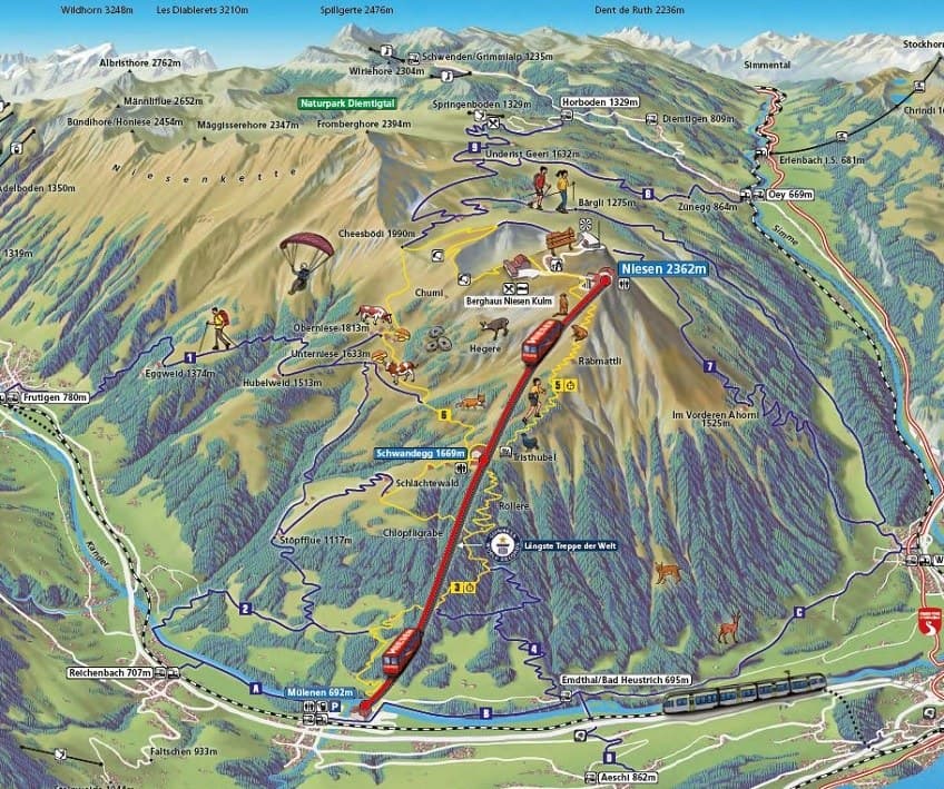 Niesen: hike up the Swiss pyramid · 9