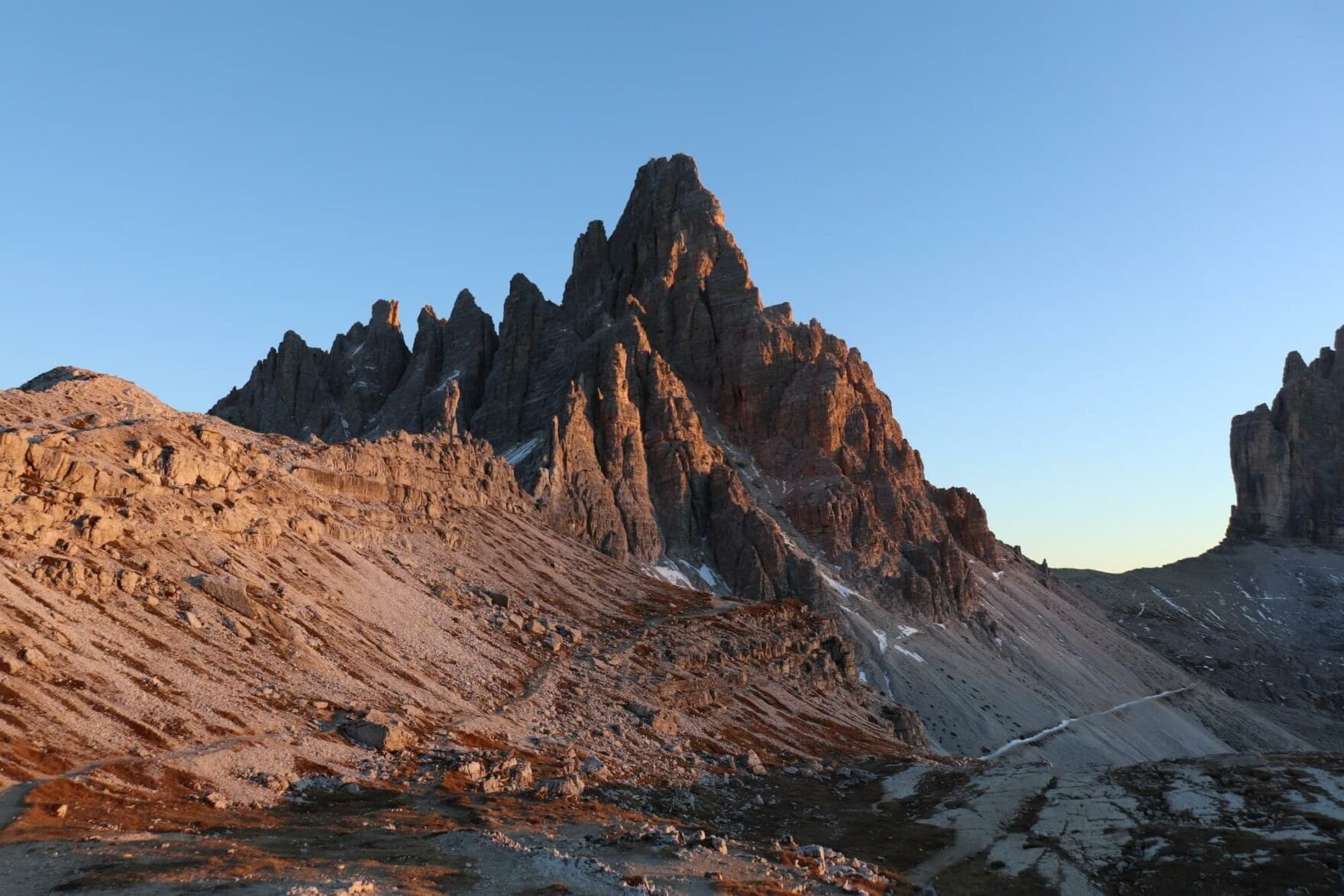 Monte Paterno: via ferrata beside the Tre Cime · 13