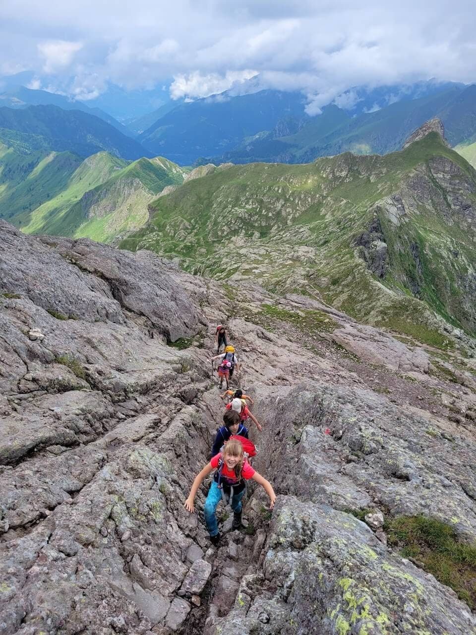 A Family Traverse in the Orobie Alps · 14