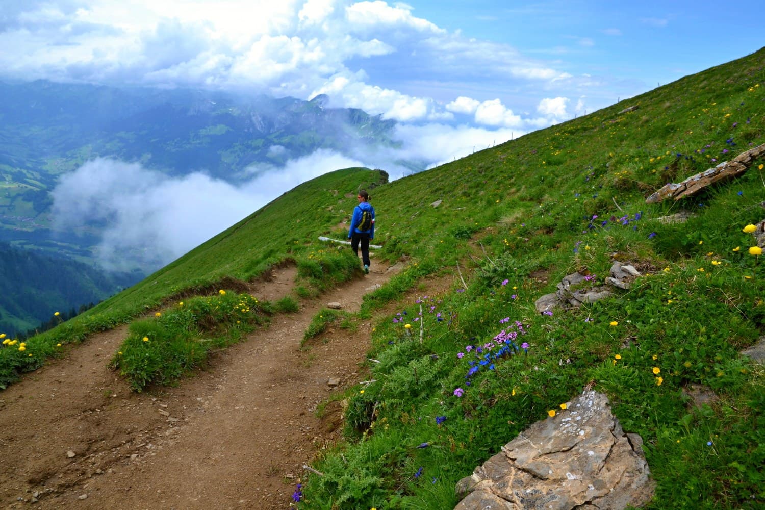 Niesen: hike up the Swiss pyramid · 10