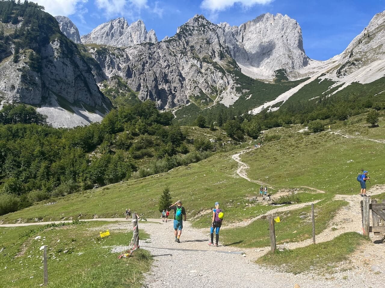 Klamml via ferrata in the Kaisergebirge · 10