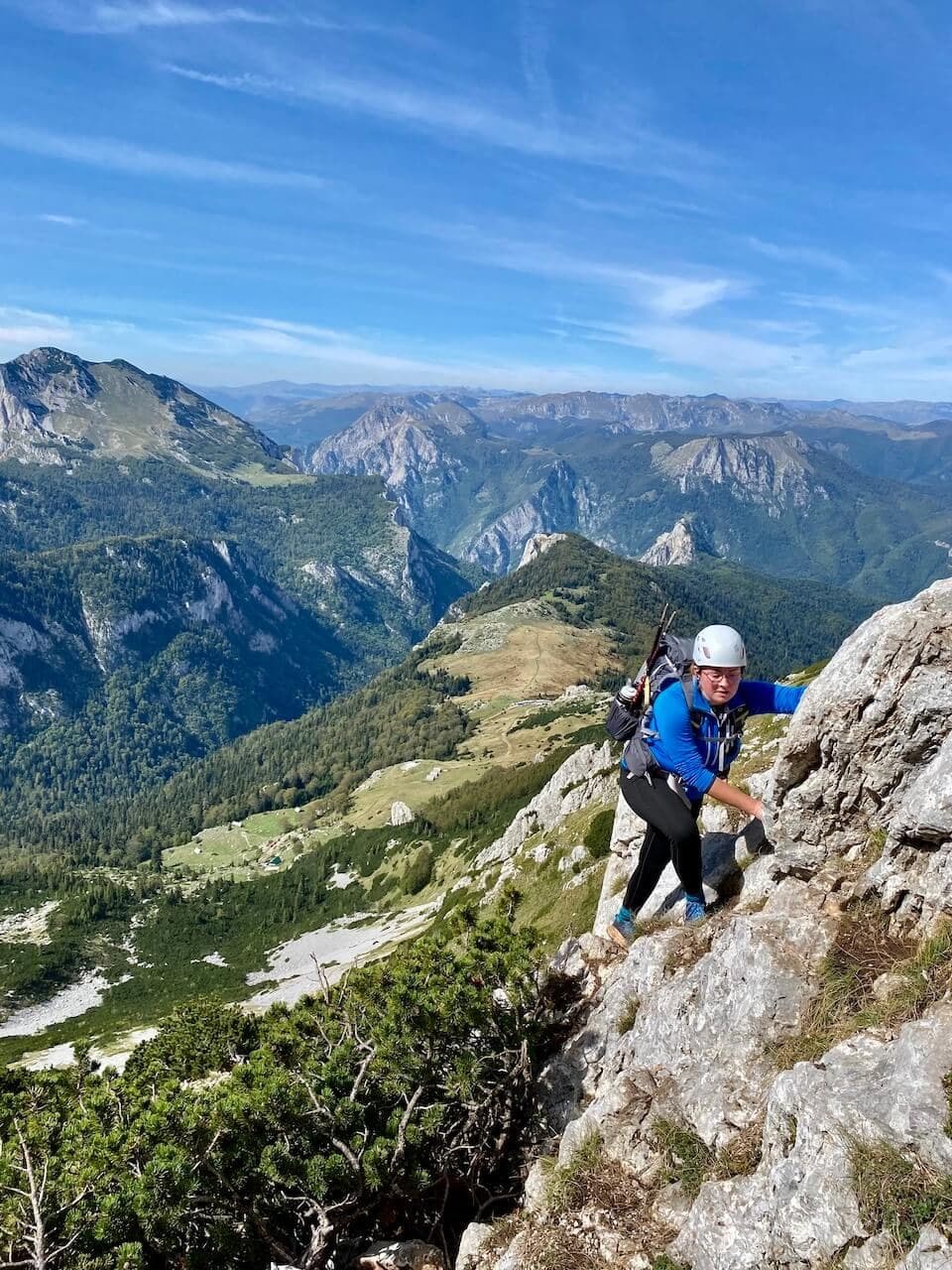 Maglić from Prijevor saddle · 3