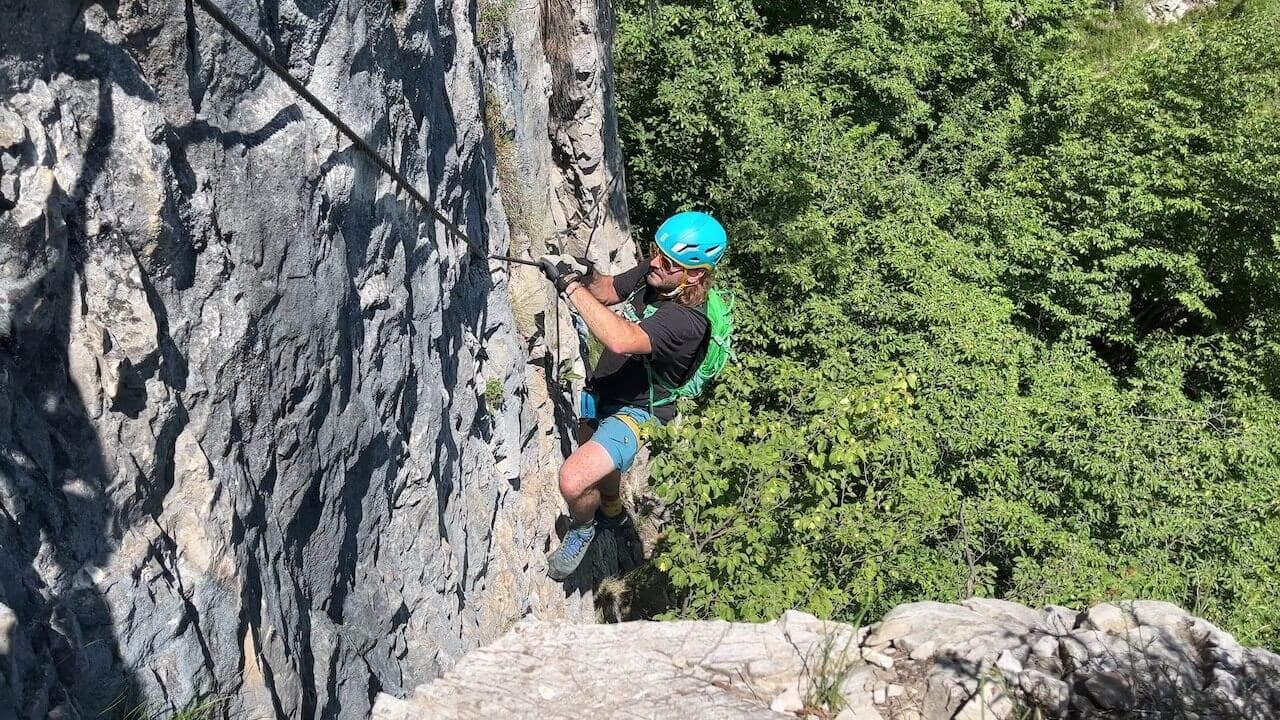 Caspai via ferrata · 8