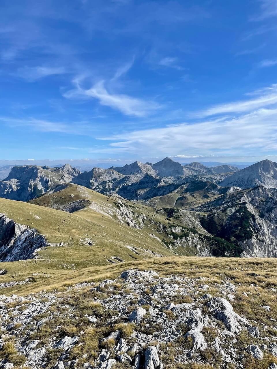 Maglić from Prijevor saddle · 4