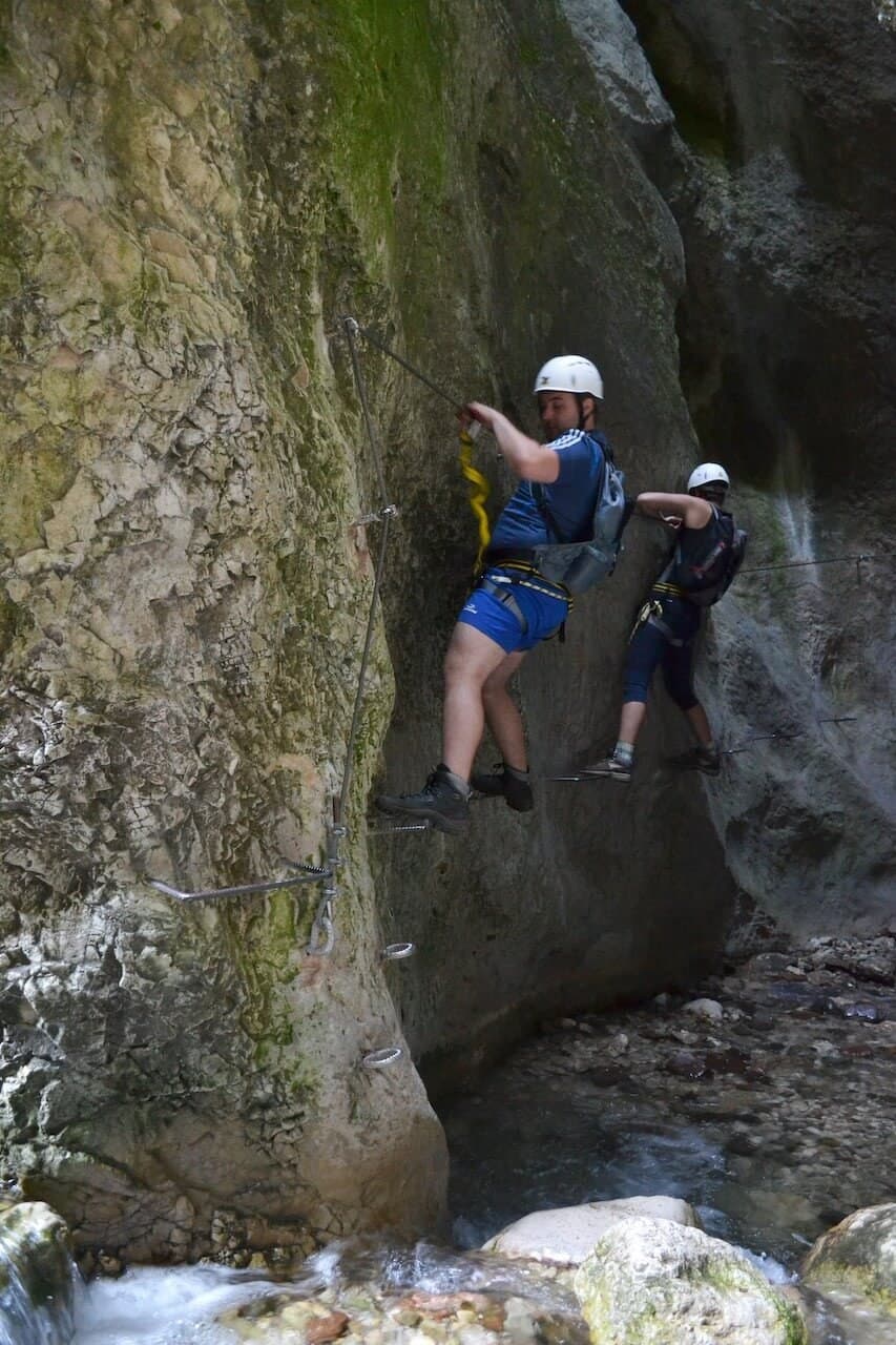Rio Sallagoni via ferrata · 11