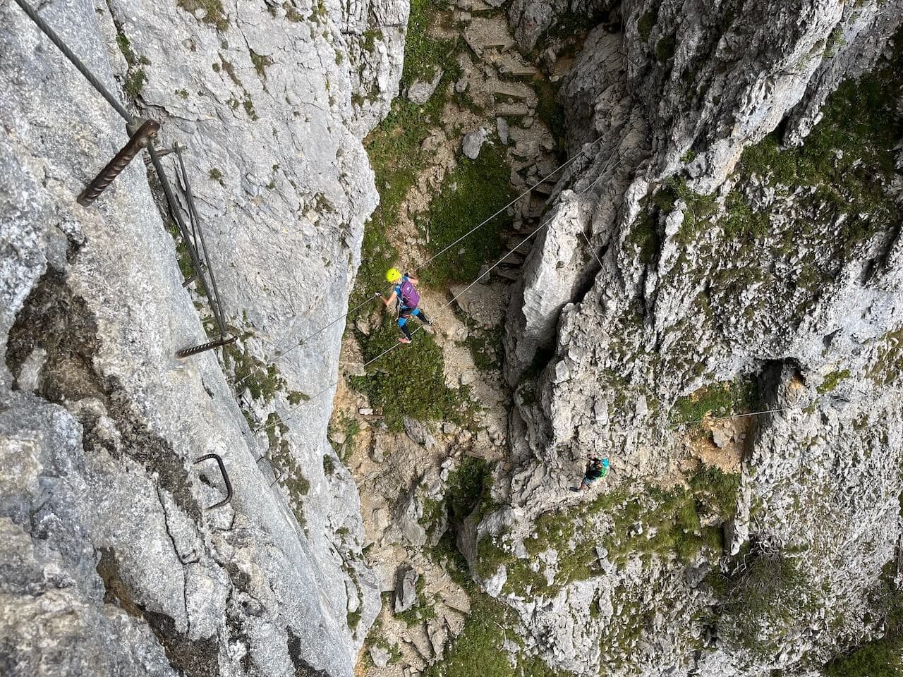 Klamml via ferrata in the Kaisergebirge · 8