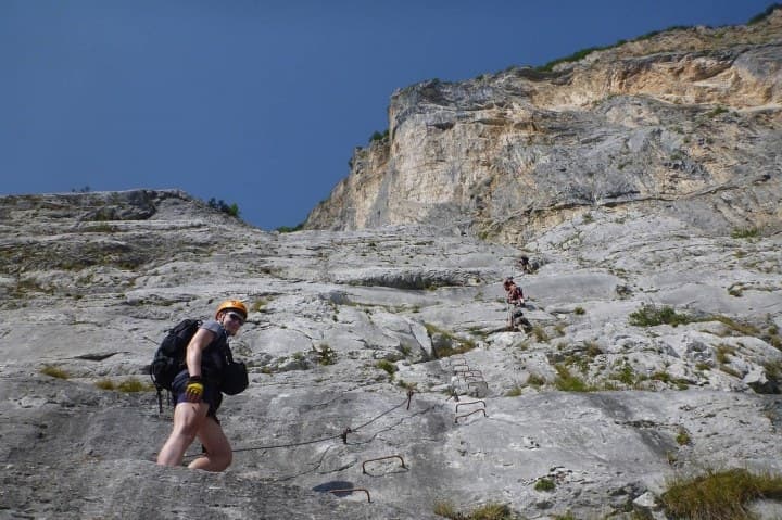 Che Guevara via ferrata on Monte Casale · 7
