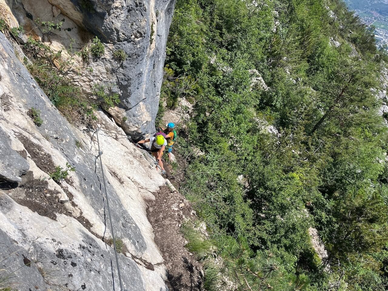 Via ferrata dell'Amicizia above Lake Garda · 7
