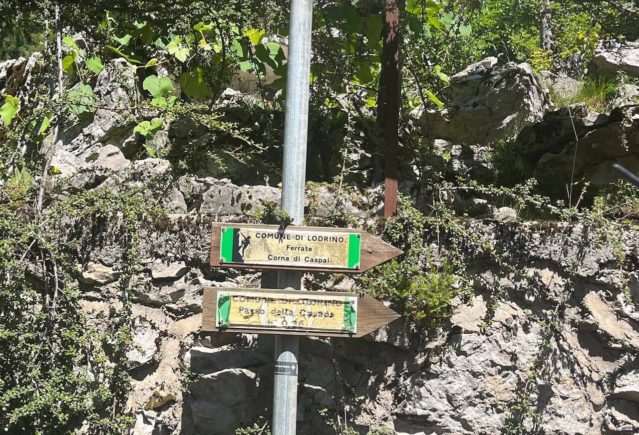 Caspai via ferrata · 9