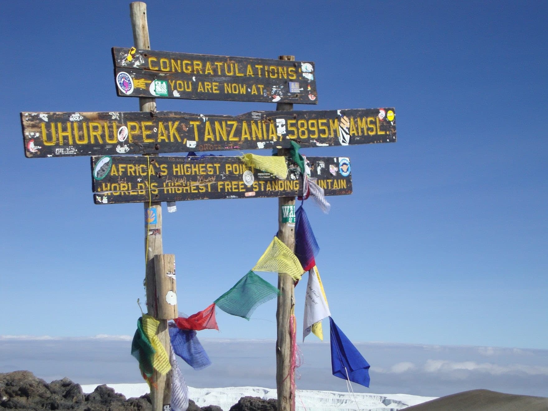 Kilimanjaro via the Marangu route · 10