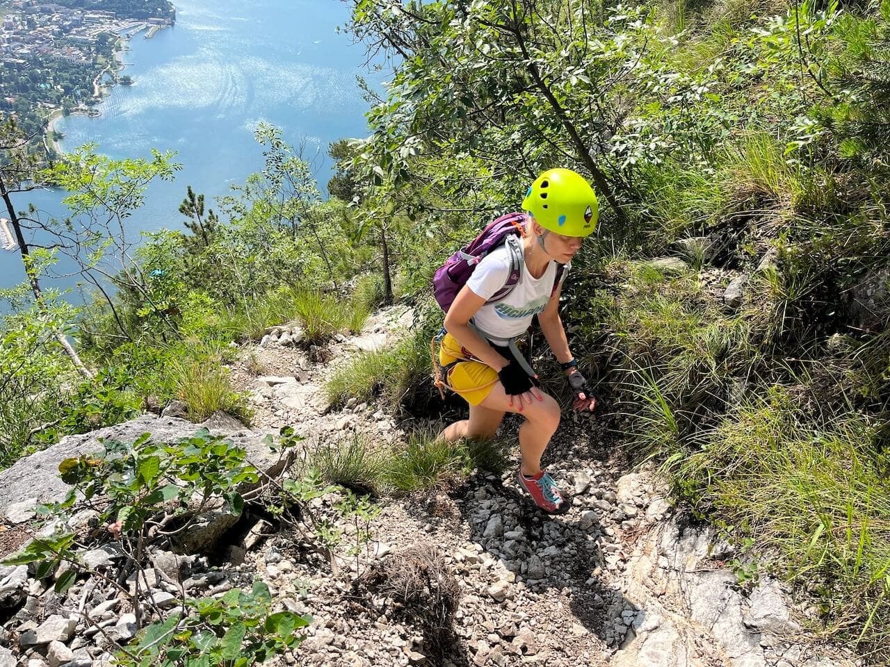 Via ferrata dell'Amicizia above Lake Garda · 8