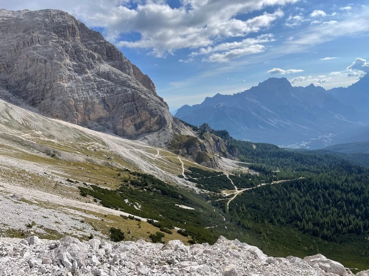 Giovanni Lipella: via ferrata on Tofana di Rozes · 7