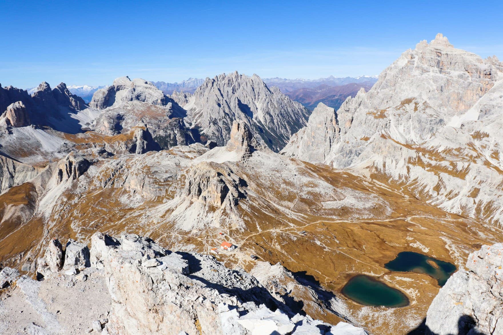 Monte Paterno: via ferrata beside the Tre Cime · 8