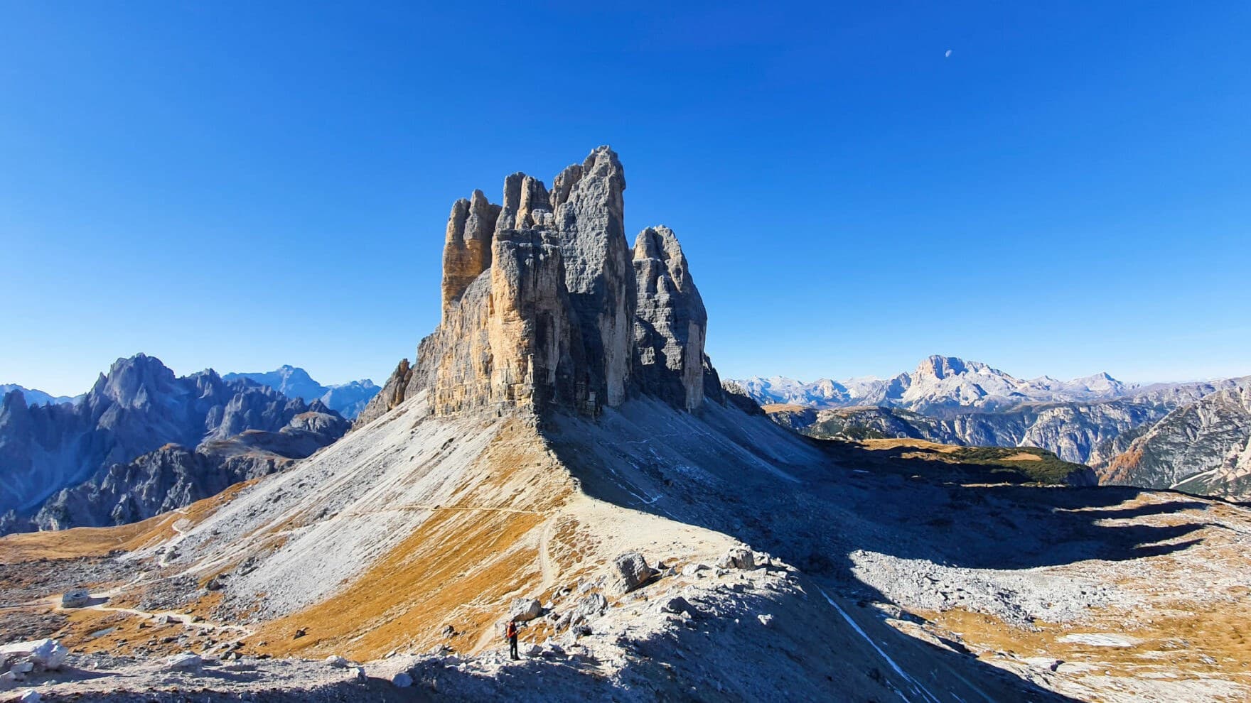 Monte Paterno: via ferrata beside the Tre Cime · 2