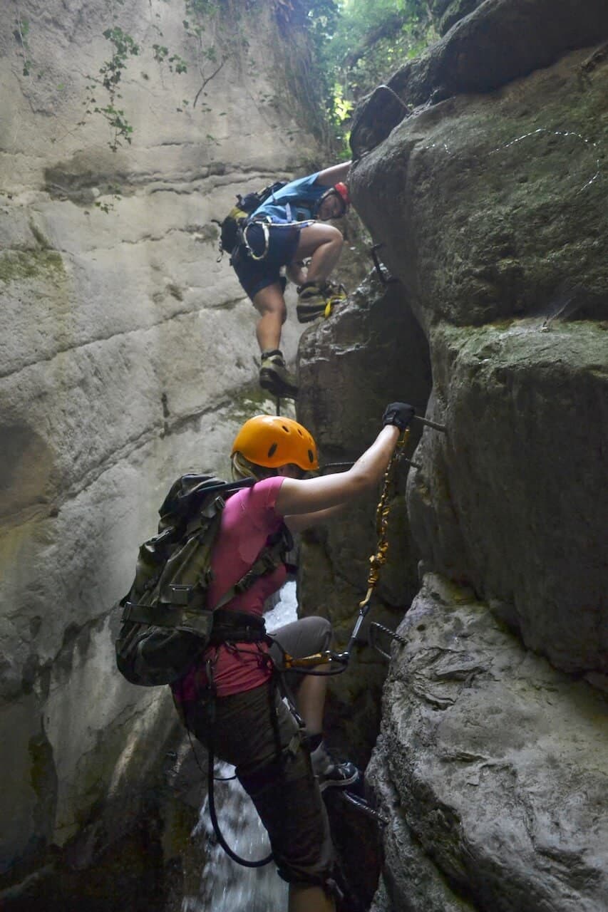 Rio Sallagoni via ferrata · 12