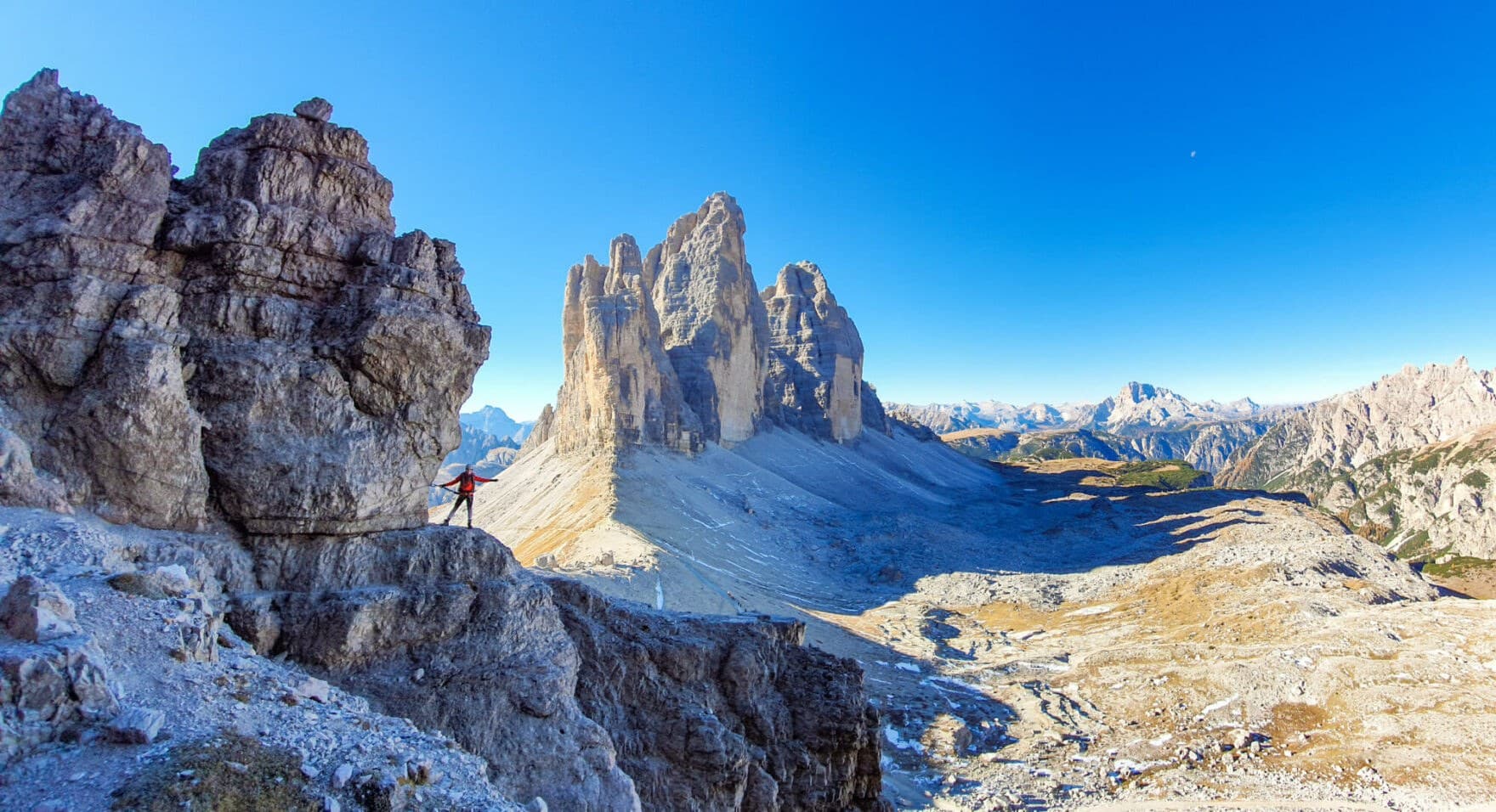 Monte Paterno: via ferrata beside the Tre Cime · 11