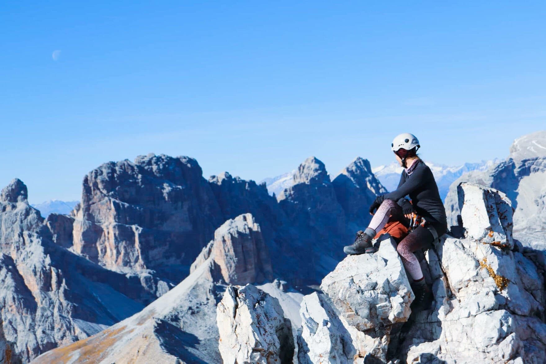 Monte Paterno: via ferrata beside the Tre Cime · 14