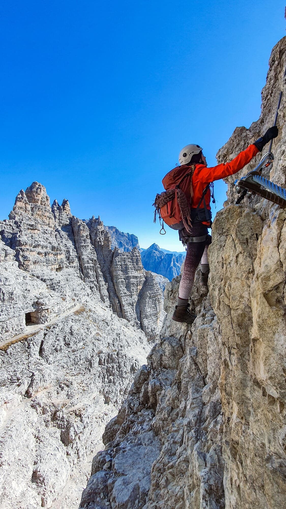 Monte Paterno: via ferrata beside the Tre Cime · 3