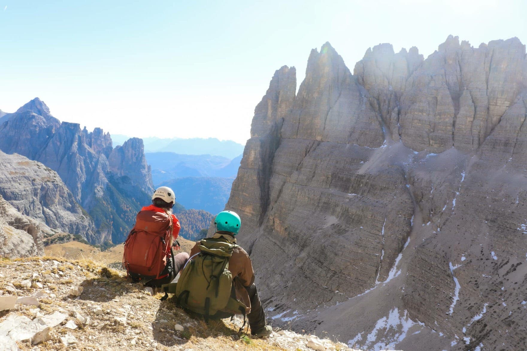 Monte Paterno: via ferrata beside the Tre Cime · 10